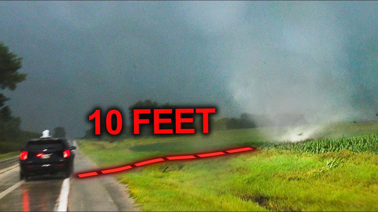 We Tried To Drive Into A Tornado! 
