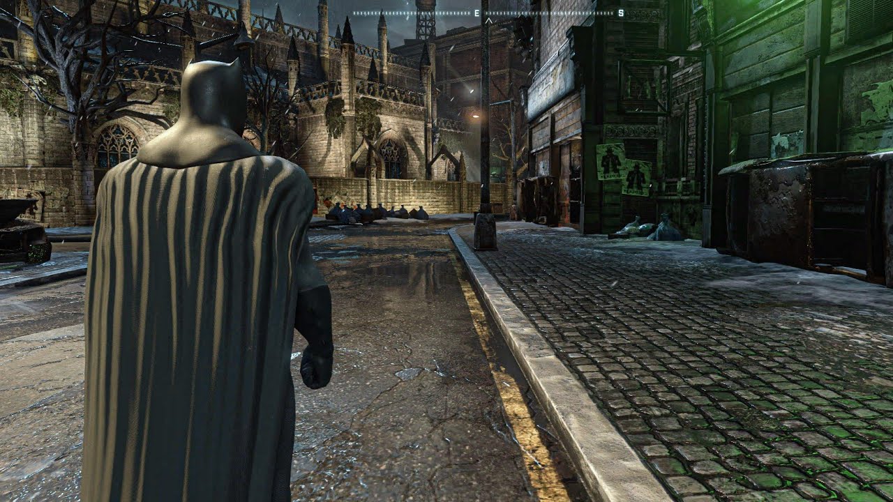Batman: Arkham City 4K HDR Free Roam Gameplay | PS5 