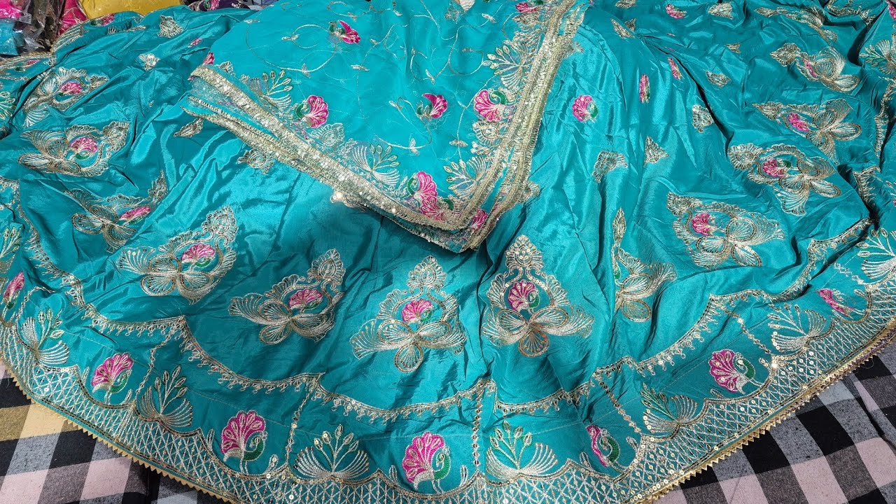 🌹 kam price me three piece me lehenga dress 🌹☎️7340578357