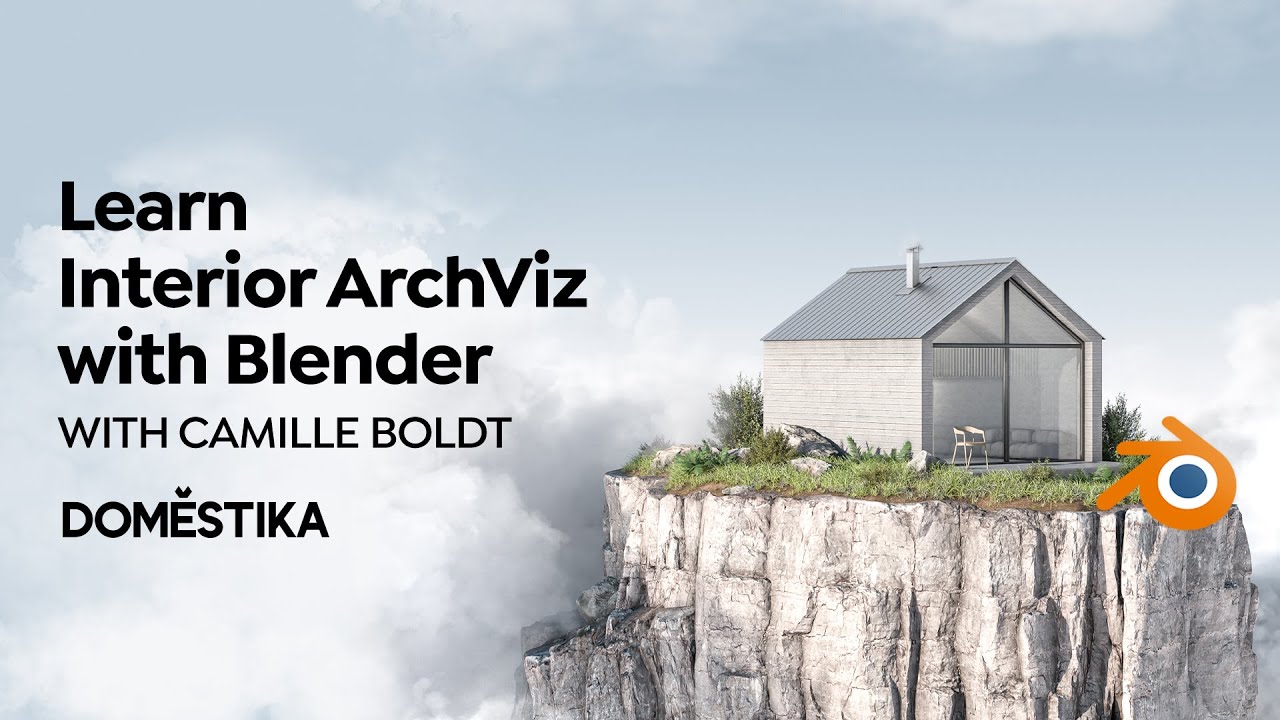 ArchViz de INTERIORES: crea DISEÑOS 3D surrealistas con BLENDER - Curso Online | Domestika