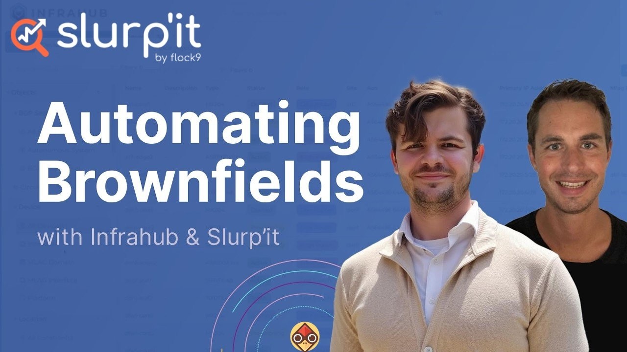 Slurp'it, Netpicker & Infrahub livestream