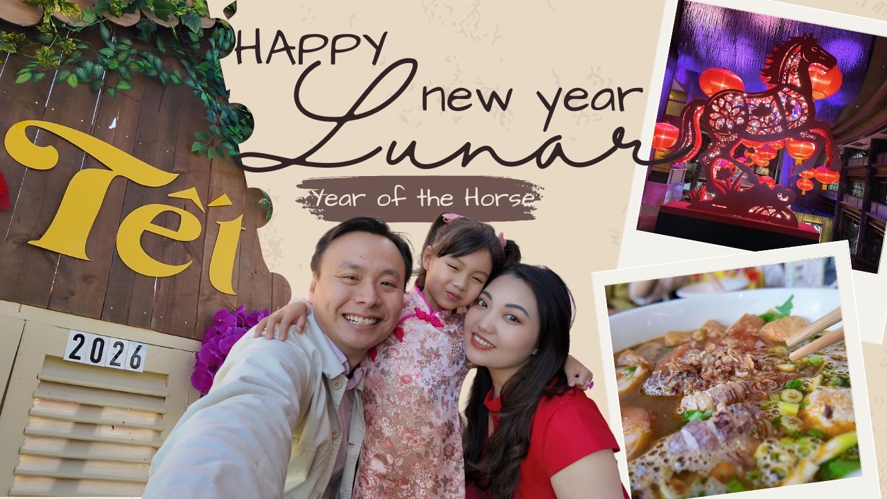 Celebrate Lunar New Year in Melbourne | Quang Minh Pagoda | Vietnamese food | Crown Casino