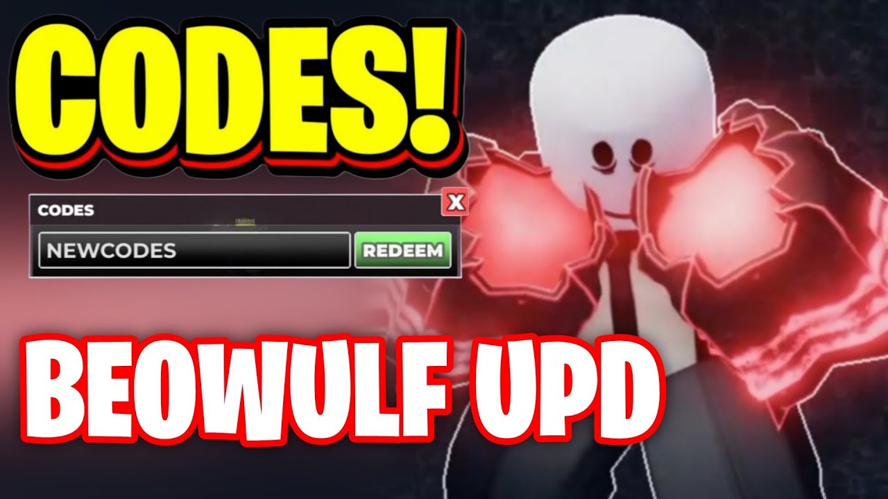 *BEOWULF* NEW ALL WORKING BEOWULF UPDATE CODES FOR UNTITLED BOXING GAME! UNTITLED BOXING CODES