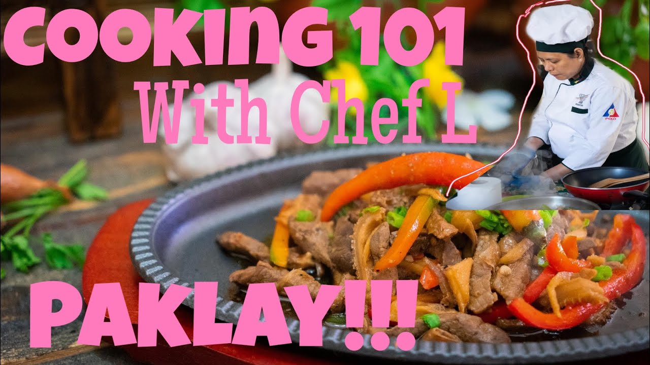 Cooking 101 with Chef L | Paklay | The Geraldino Family