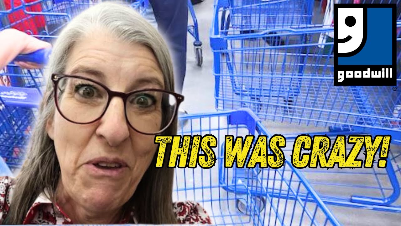 MY CRAZIEST GOODWILL THRIFTING DAY EVER!