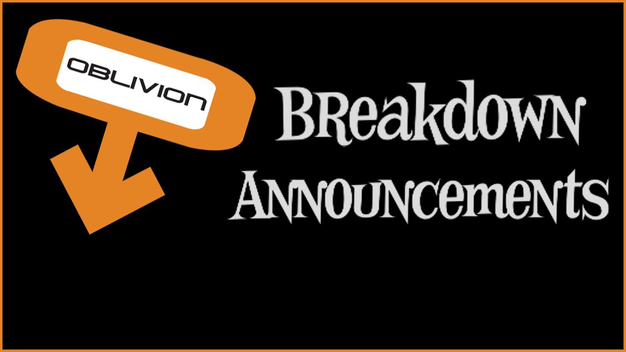 Oblivion Technical Difficulties Announcements - Alton Towers