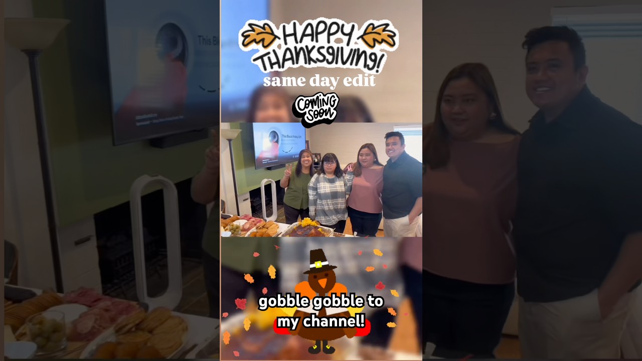 День благодарения филиппинцев 2025! Редактирование в тот же день?! 