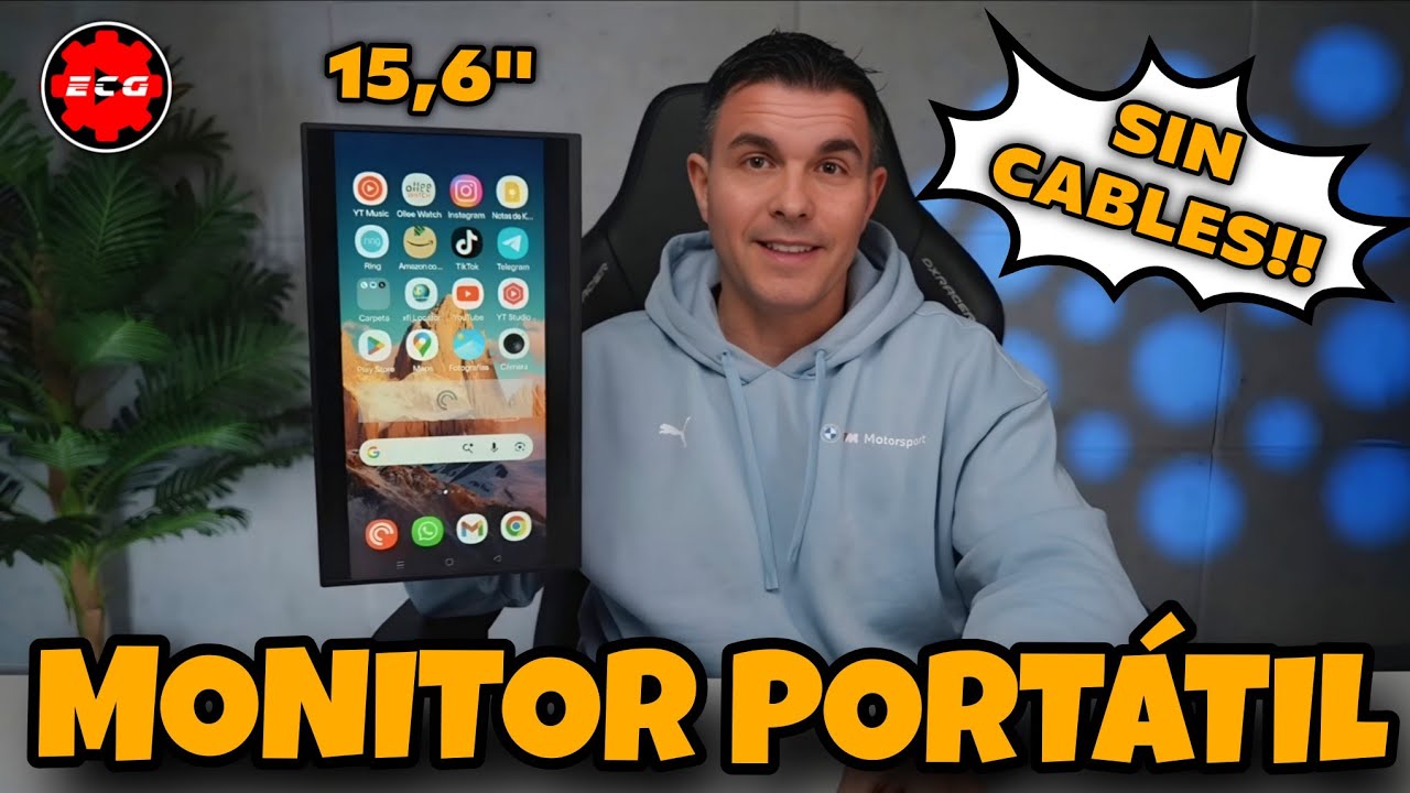 Monitor Portátil Wireless MAGICRAVEN