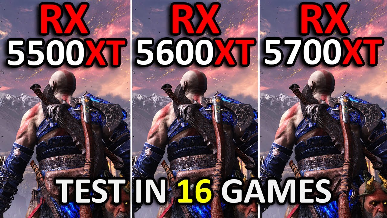 RX 5500 XT vs RX 5600 XT vs RX 5700 XT | Test in 16 Games | Ultimate Comparison! | 2025