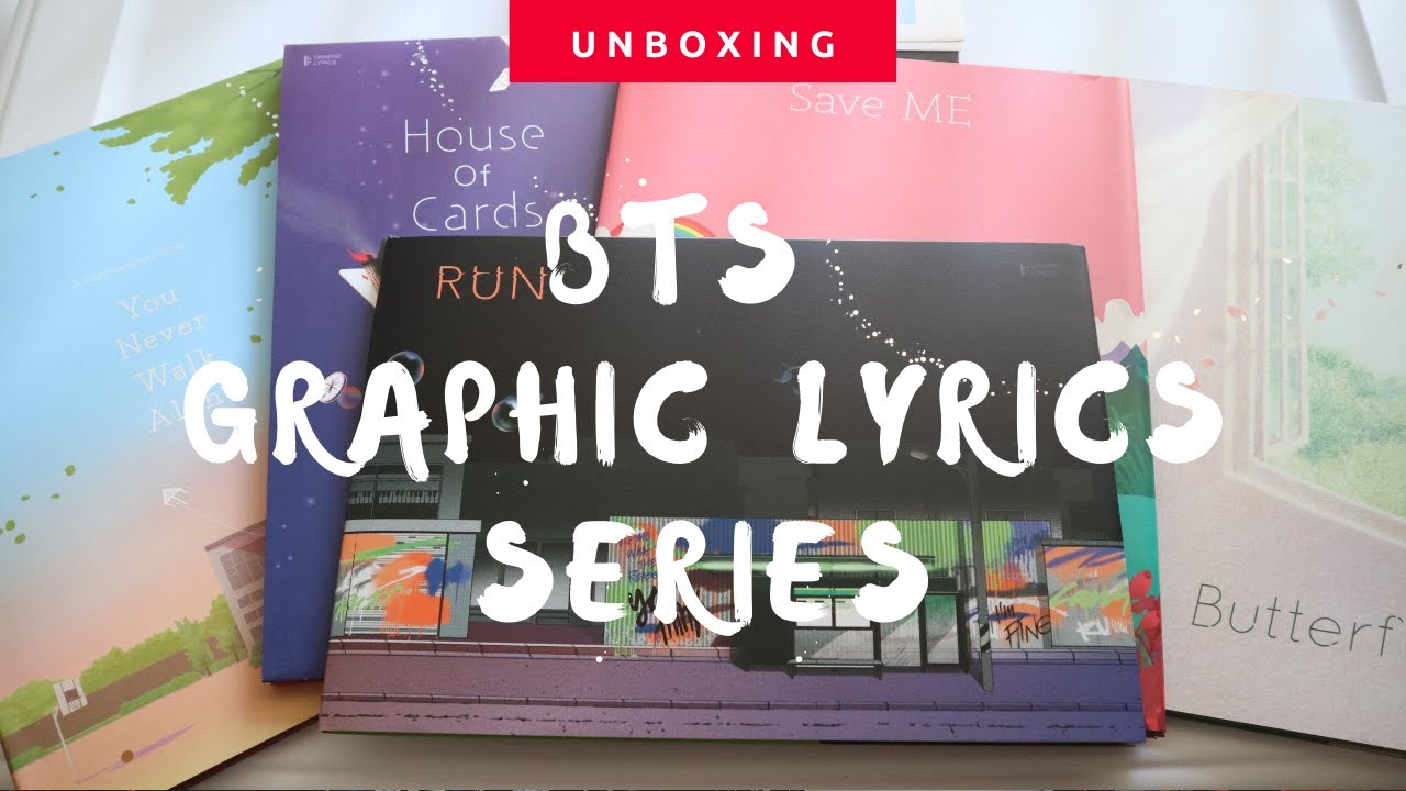 Unboxing | BTS Graphic Lyrics Series