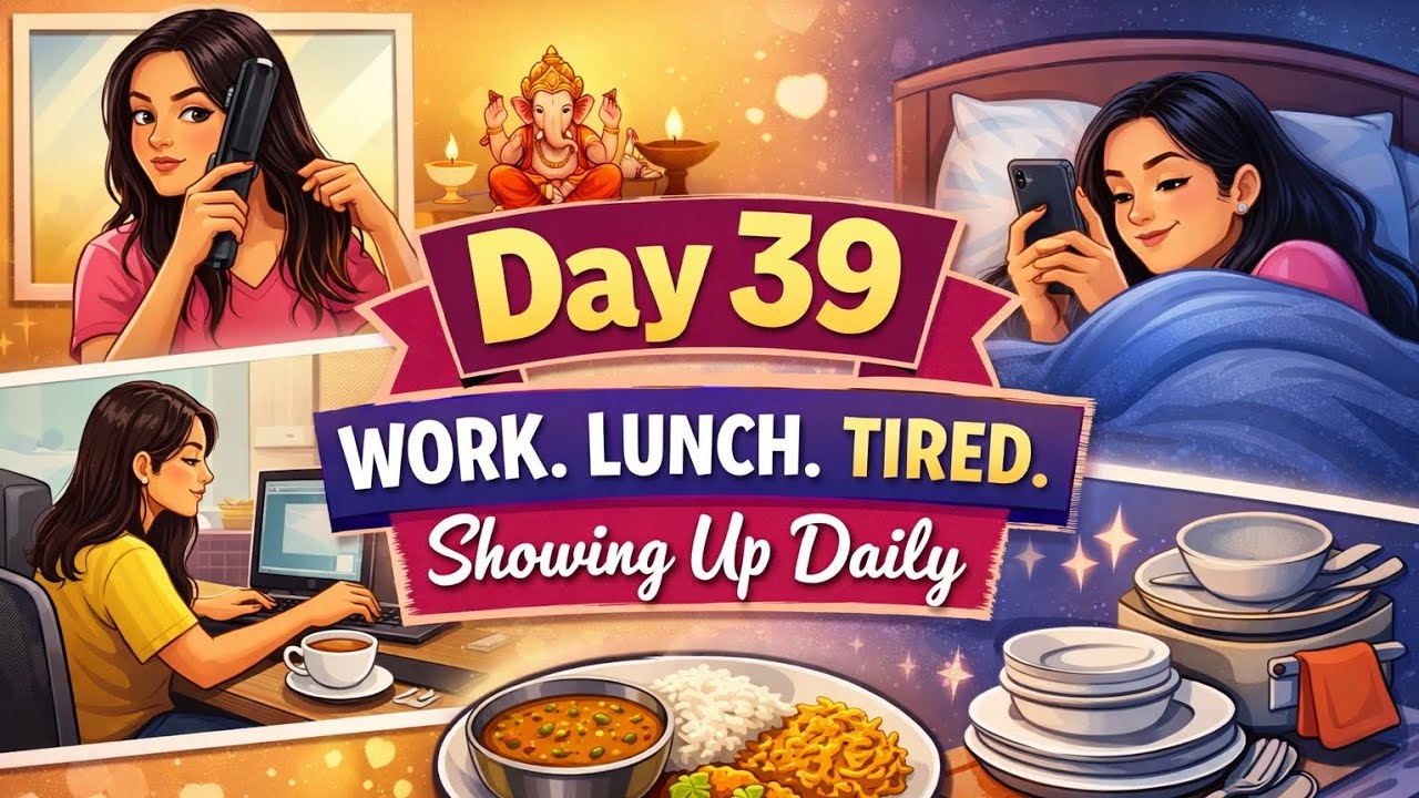 Day 39 | From Morning to Night | My Honest Daily Routine
