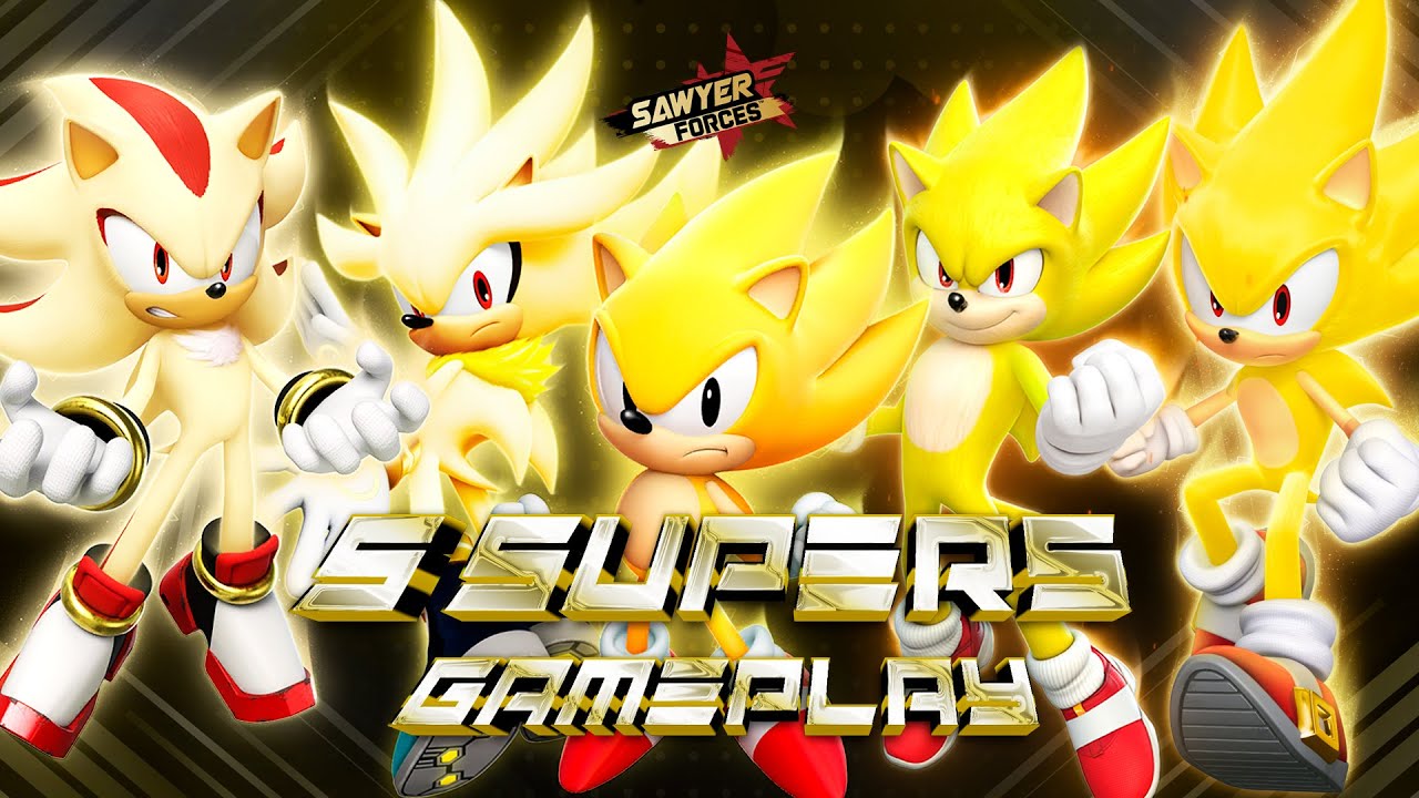 Sonic Forces Speed ​​Battle: 5 СУПЕРов Геймплей