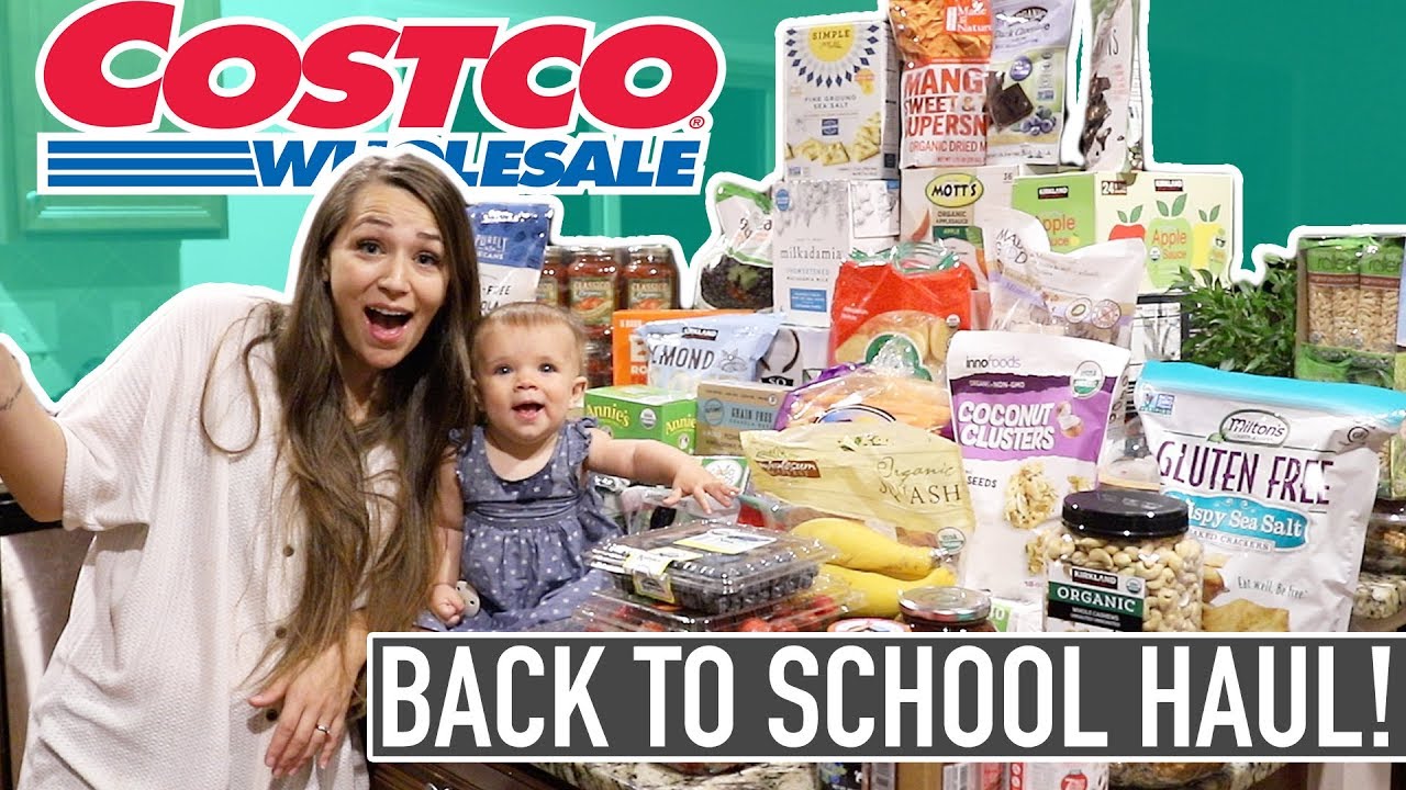 HUGE BACK TO SCHOOL COSTCO HAUL!