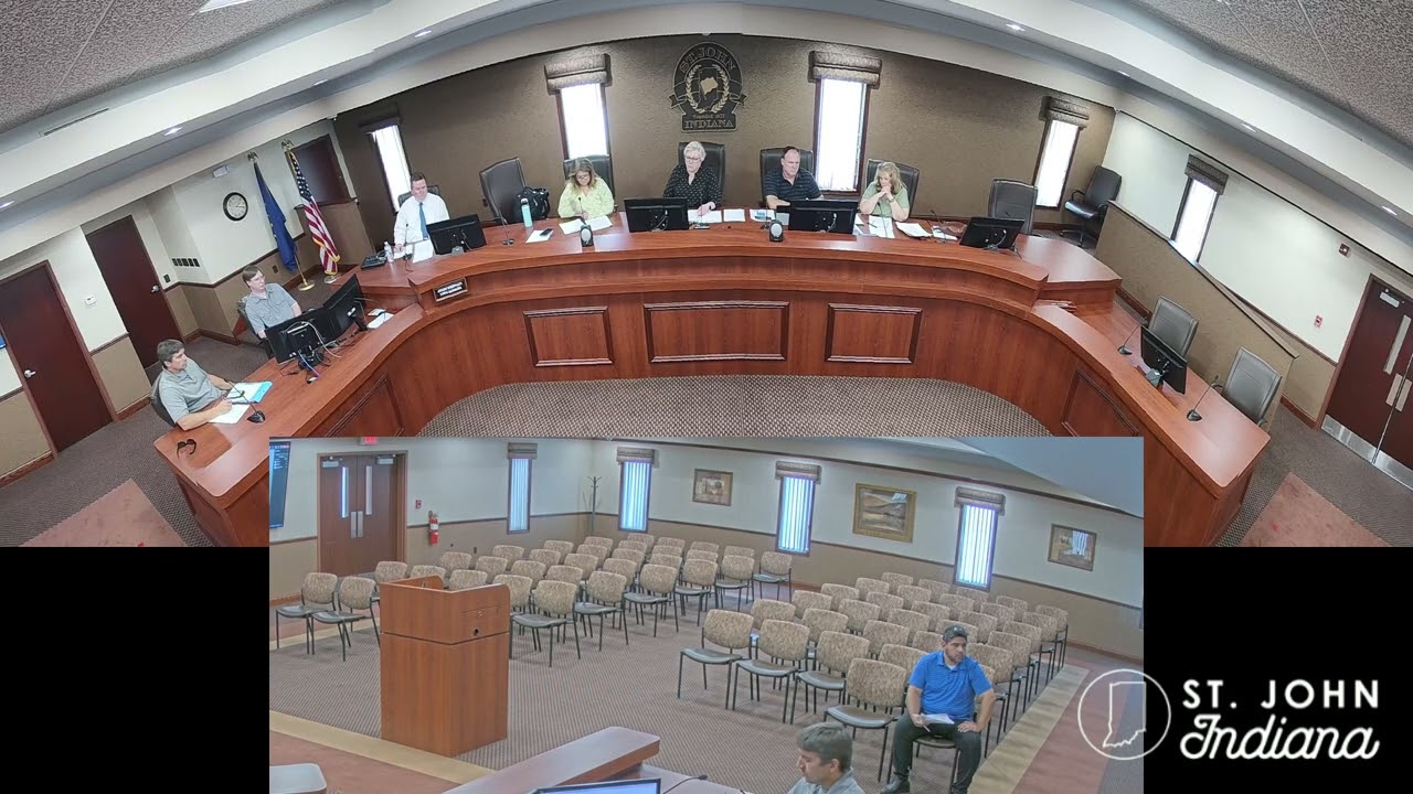 Town of St. John, Indiana 07-11-2023 Impact Fee Advisory Committee Meeting