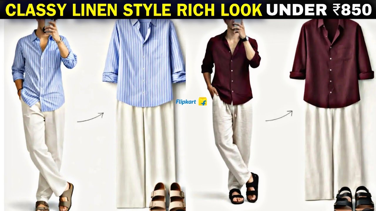 Top 5 Linen Outfit Ideas For Men | Simple But Classy Summer Look  || MD Fashion 