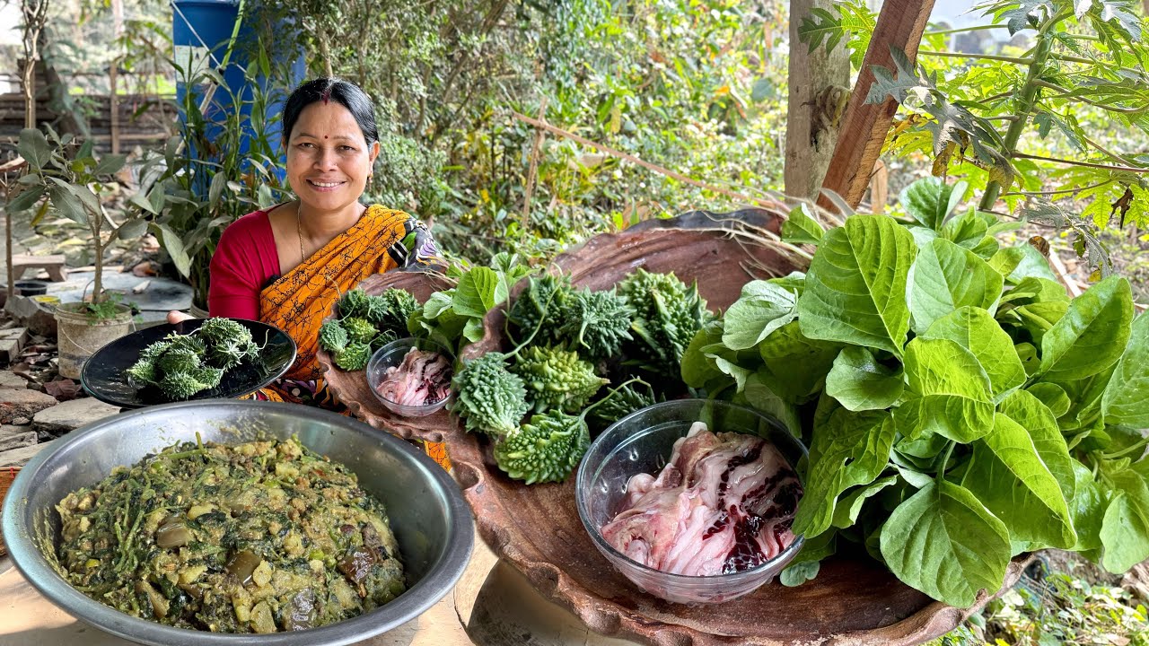 মাছের তেল দিয়ে লোটে শাকের শুক্ত রান্না | এমন রান্না থাকলে আর কিচ্ছু লাগবে না দুপুরের ভাতে