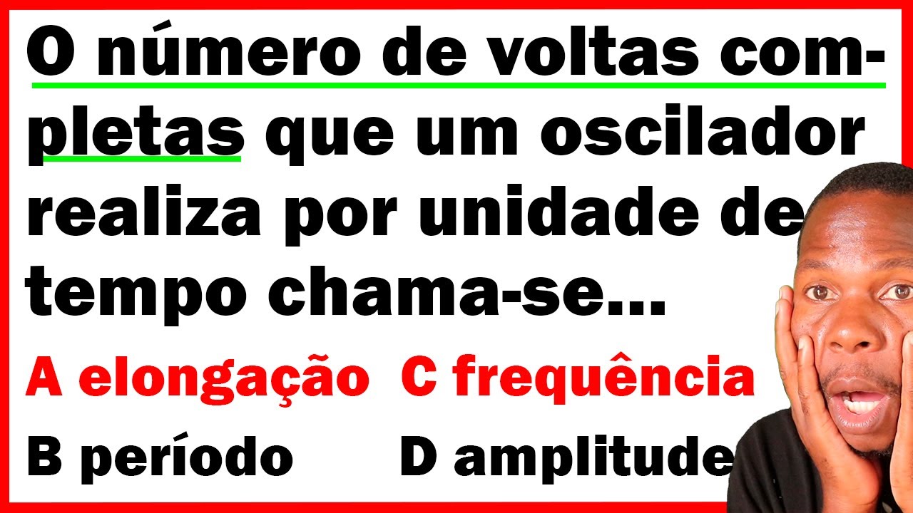 Número de Voltas Completas que um Oscilador Realiza por Unidade de Tempo
