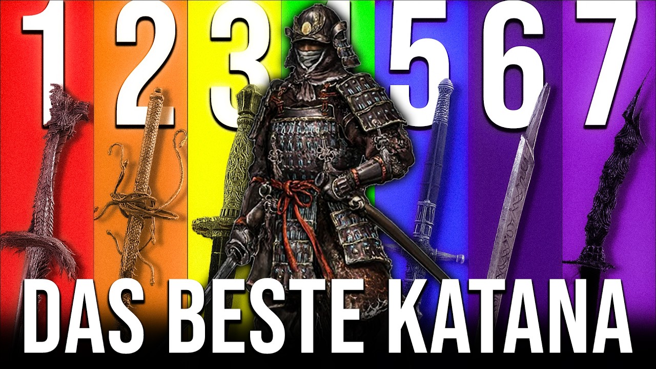 Das beste Katana in Elden Ring? Alle Samurai Waffen im gro&szlig;en Vergleich!