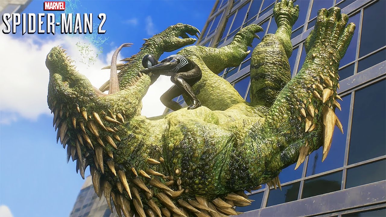 SPIDERMAN HITAM MELAWAN LIZARD DI KOTA! Marvel's Spider-Man 2 GAMEPLAY #4