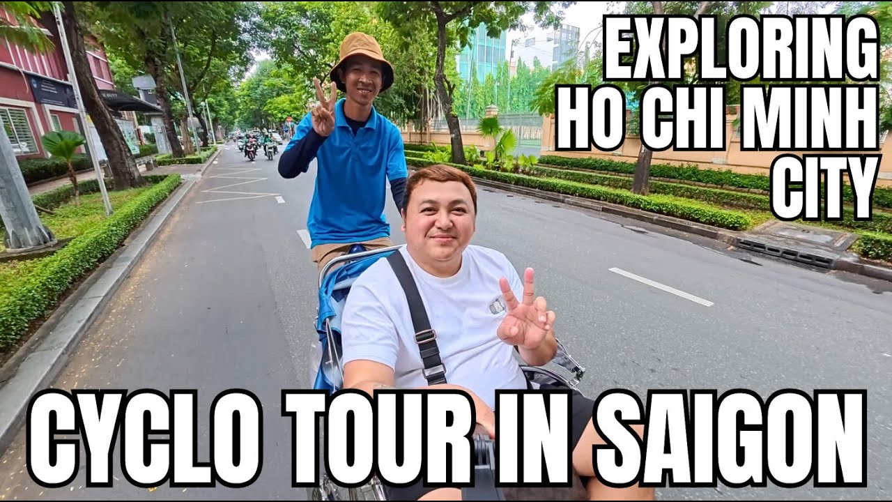 SAIGON CYCLO HALF DAY TOUR | Exploring Ho Chi Minh City’s Streets & Culture
