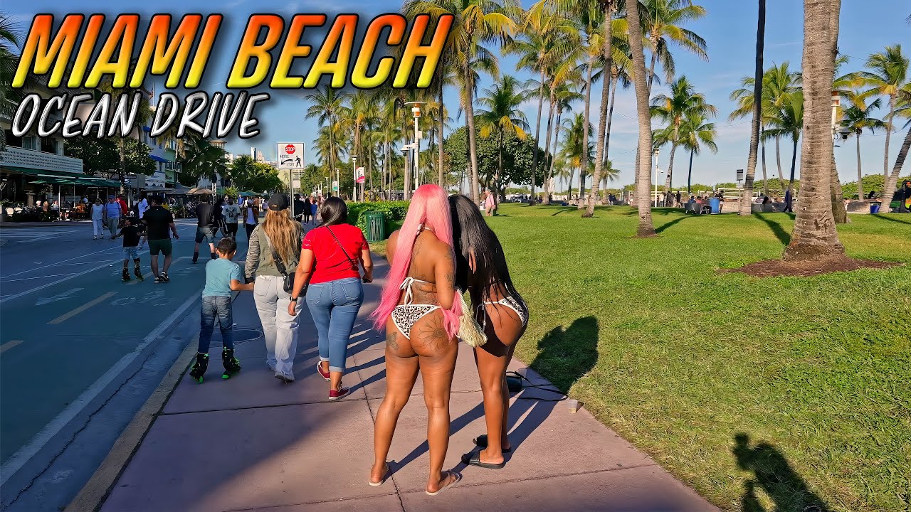 Ocean Drive Miami Beach A Walking Experience