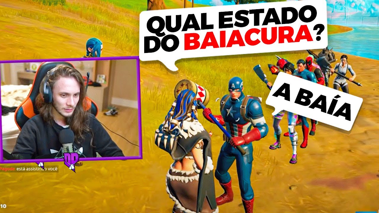 CAMPEONATO DE PIADAS DE FORTNITE
