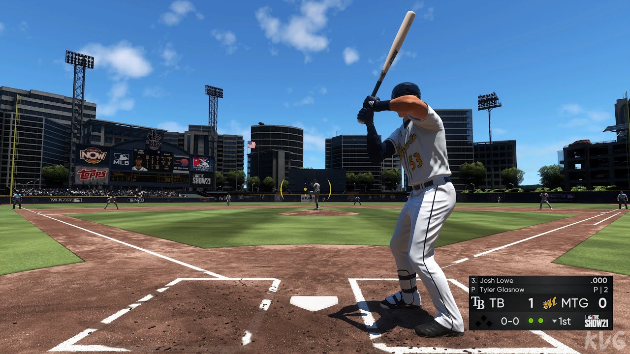 MLB The Show 21: Tampa Bay Rays против Montgomery Biscuits &mdash; Геймплей (PS5 UHD) [4K60FPS]