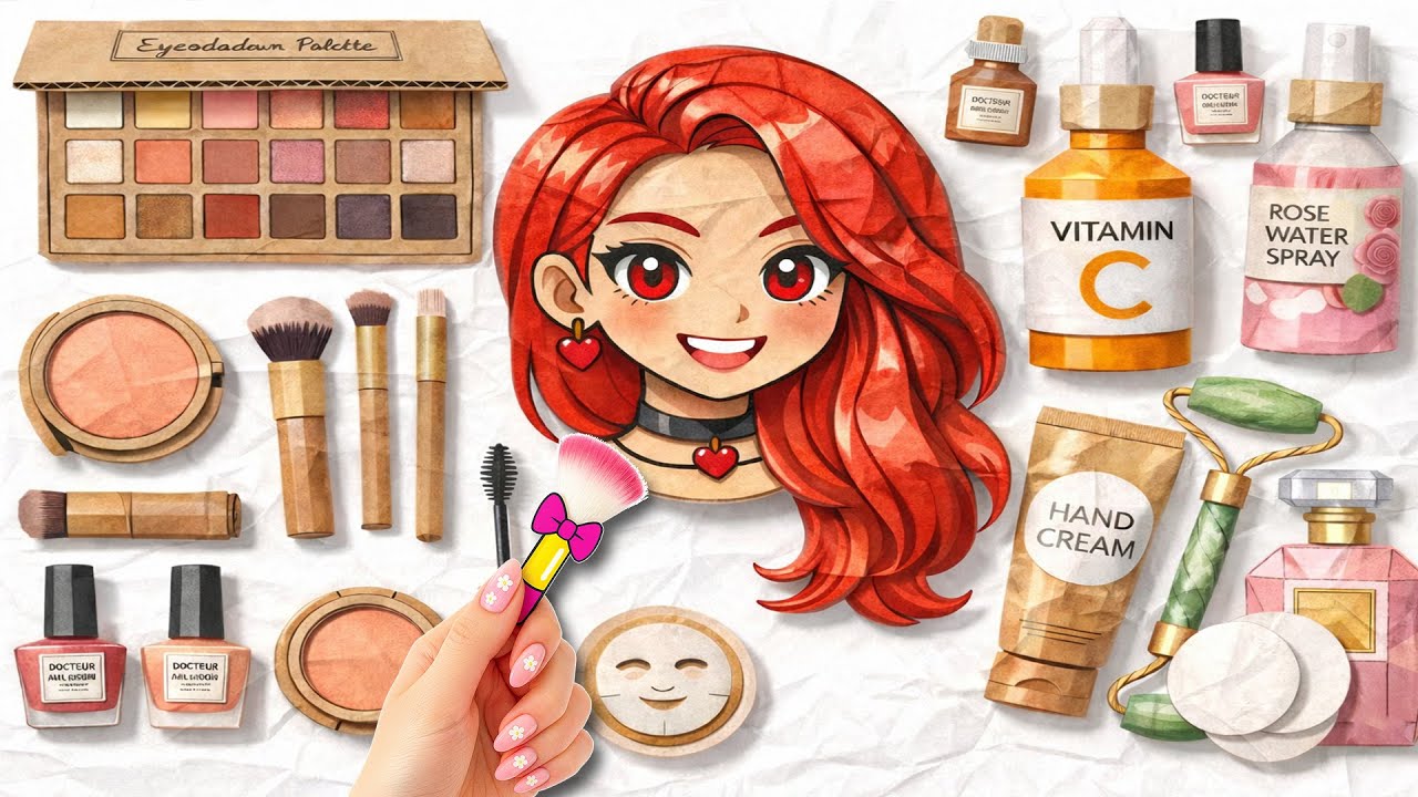 💋PAPER DIY❤️ Paper DIY Remi Magical K-Pop Demon Hunters Glow Up! | Remi DIY Paper 🎀💄