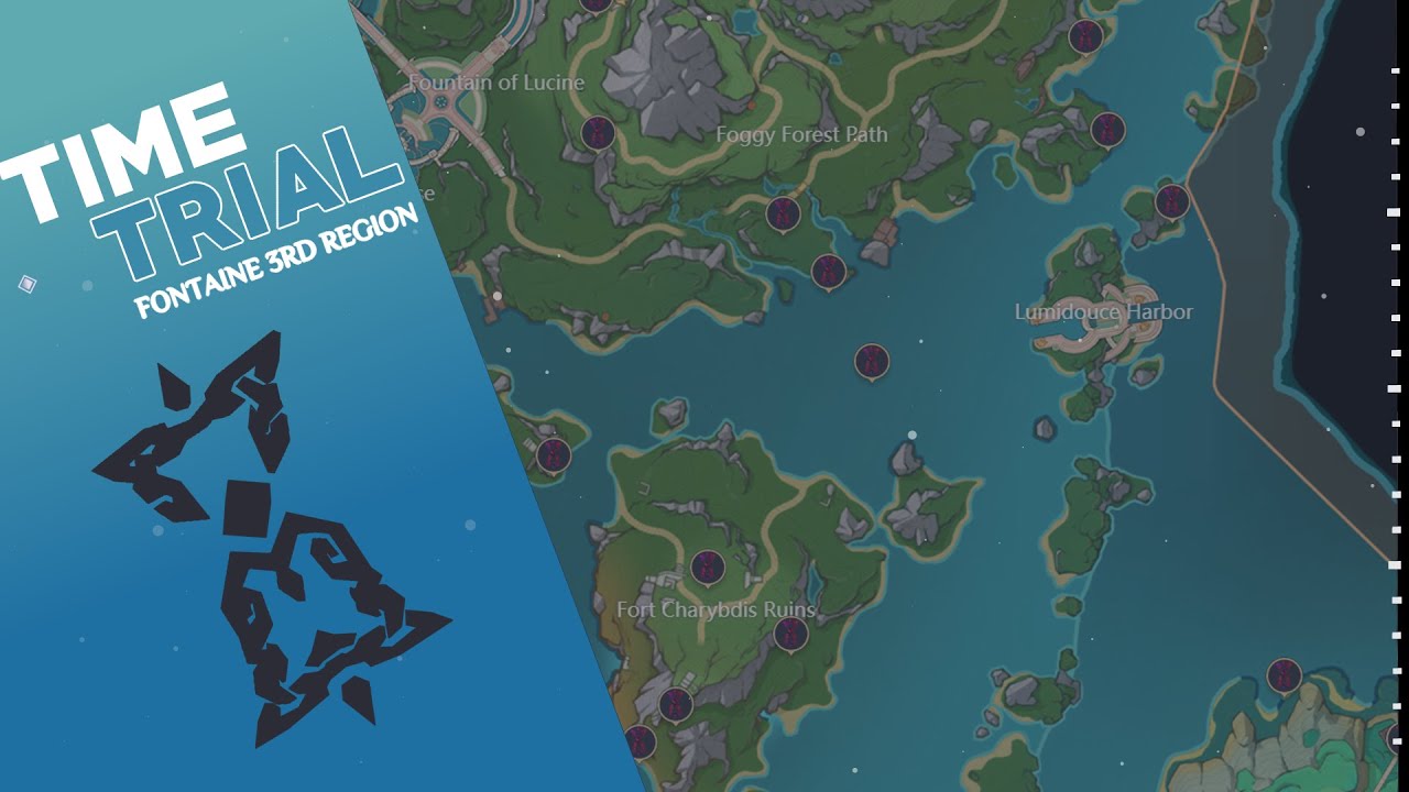 All 32 Fontaine 3rd Region Time Trials Locations [Genshin Impact]