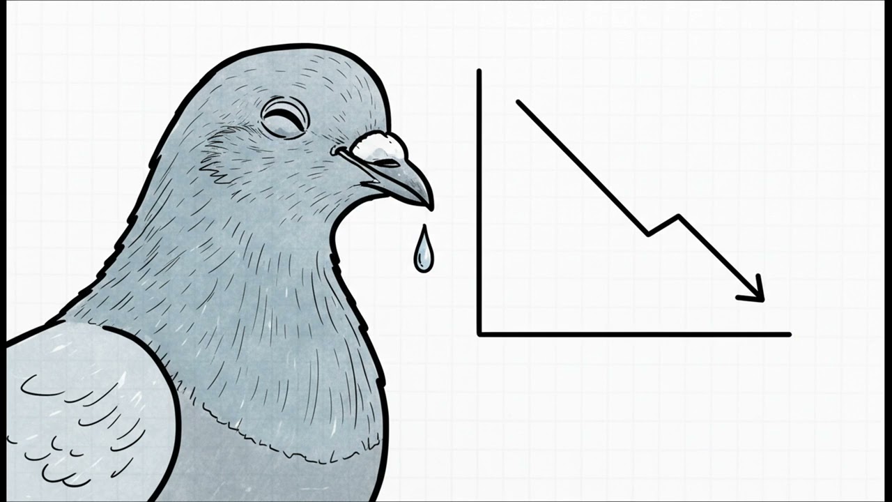 Проблемы с дыханием у голубей