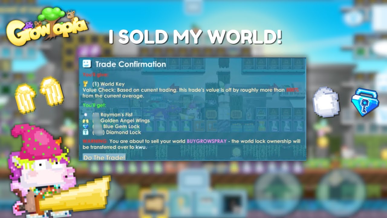 I SOLD BuyGrowspray in Growtopia! (BIG Buy+)!