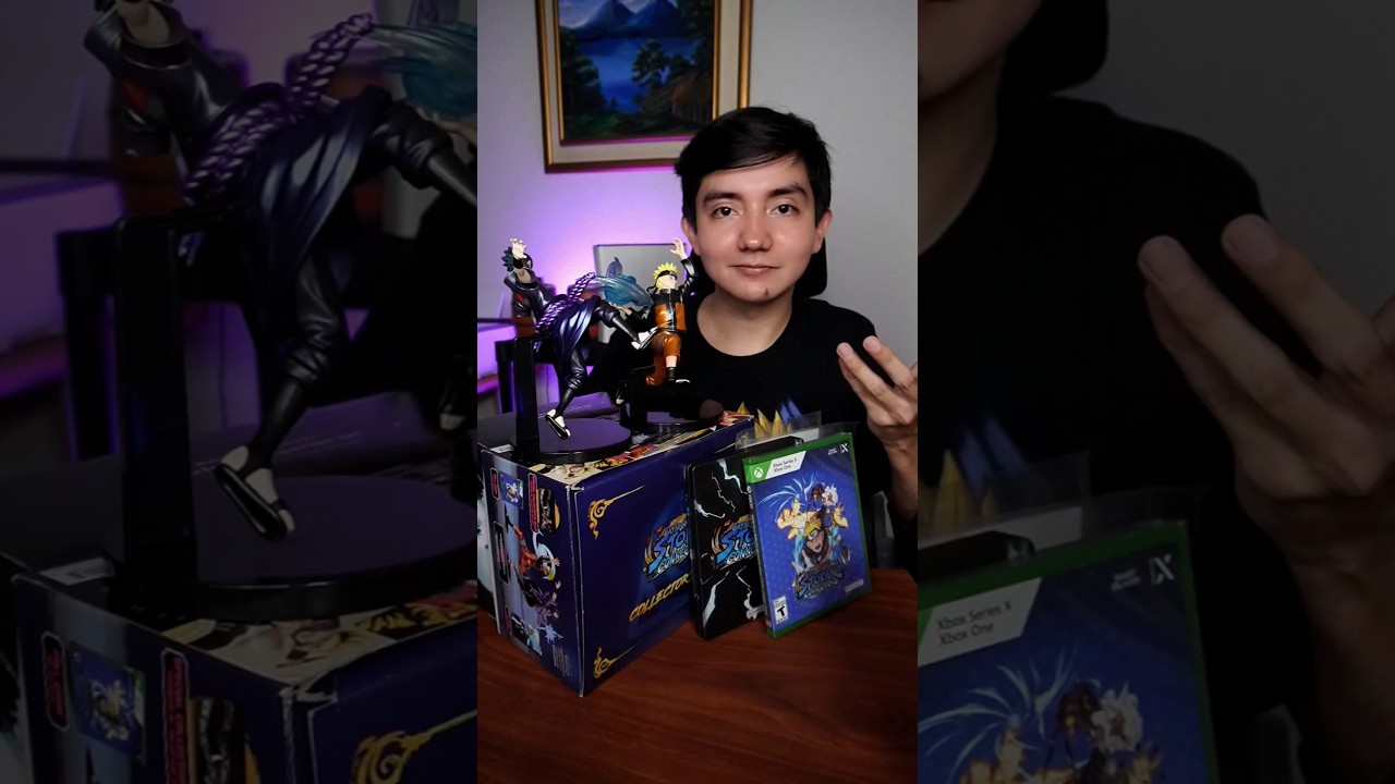 La edici&oacute;n coleccionista del Naruto X Boruto Ultimate Ninja Storm Connection 🐱&zwj;👤 #shorts #unboxing