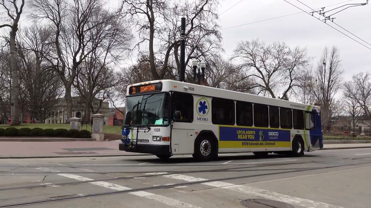Buses in Cincinnati, Ohio 2022