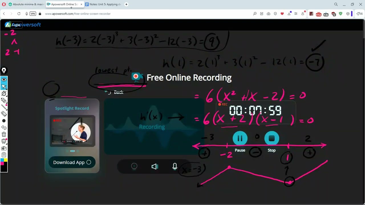 Absolute minima & maxima (closed intervals): Khan Academy: AP Calculus