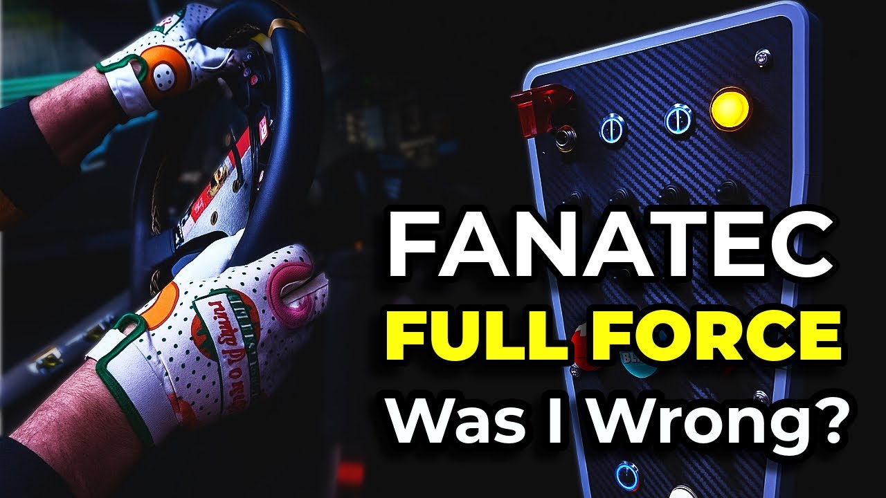 Was I Wrong About Fanatec Full Force? My New iRacing Settings Changed Everything!