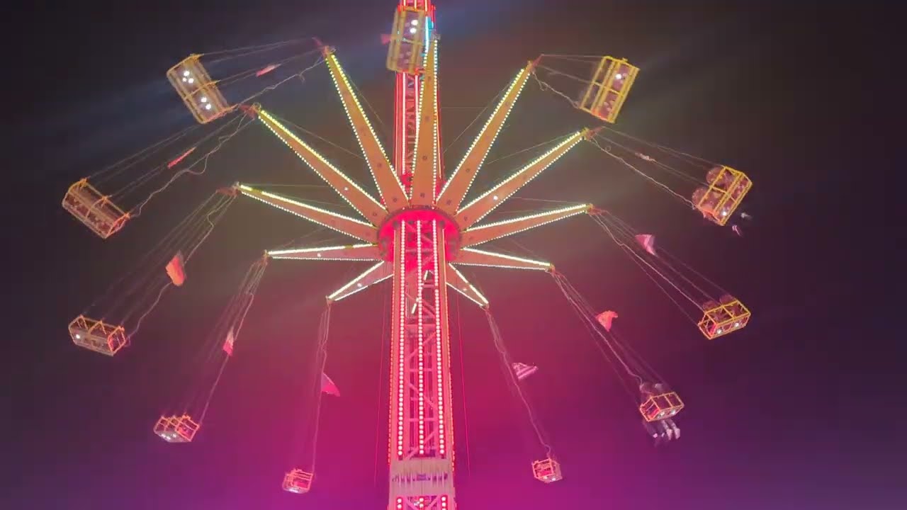 rondje sfeer proeven over de kermis Rotterdam schiehaven 2024