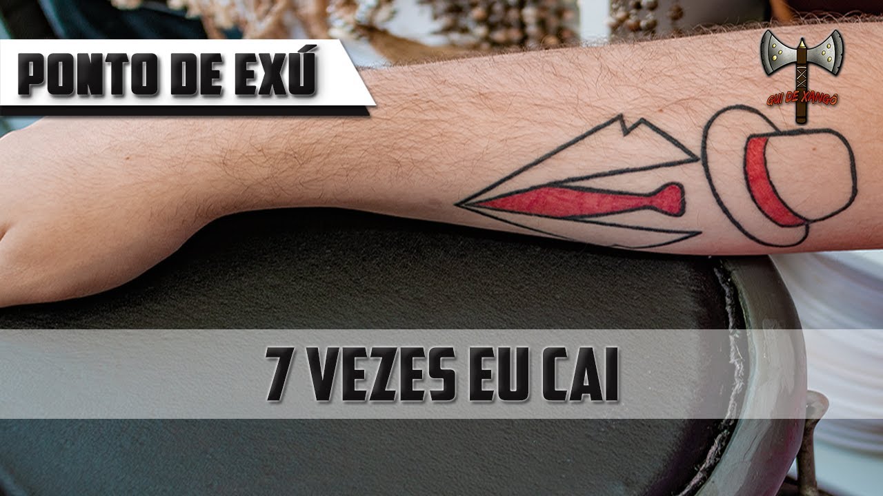 Exú Sete Encruzilhadas - Sete vezes eu cai
