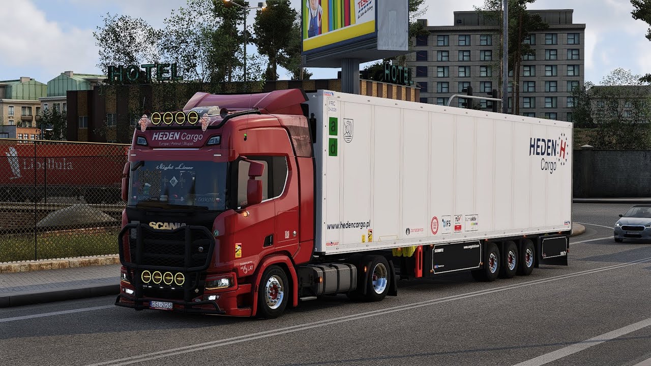 Jazda w Euro Truck Simulator 2 | HEDEN Cargo