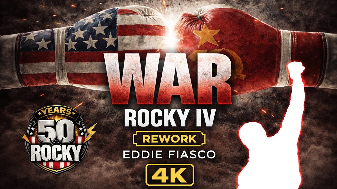 Rocky IV - War (Eddie Fiasco Rework 4K) • 50TH ANNIVERSARY OF ROCKY