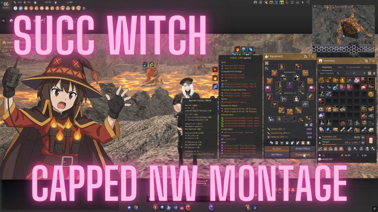 BDO: Succ Witch PVP Montage 14 | Capped Showcase |
