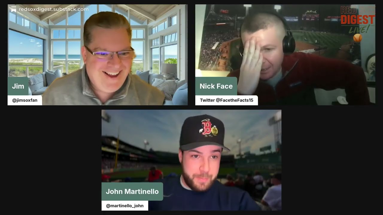 🎙️ Episode 74: Red Sox Digest Live! - Red Sox Spring Training Takes and More!