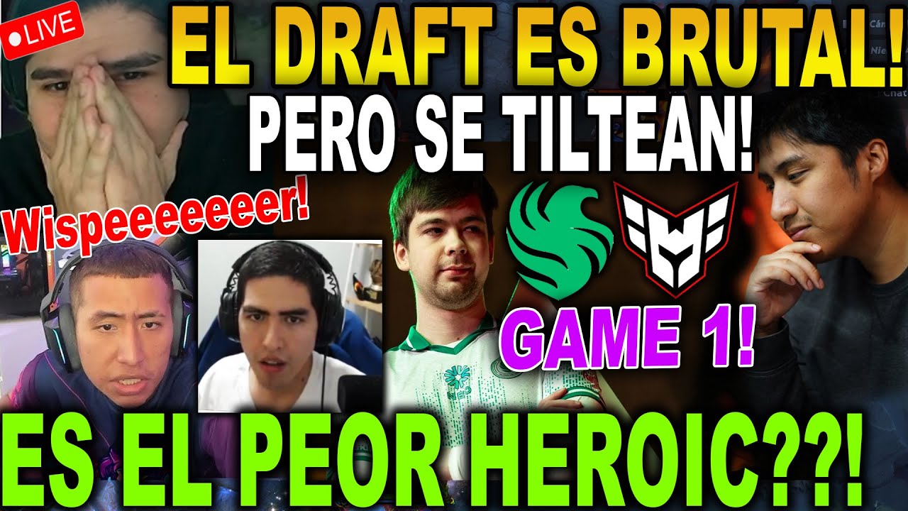 😮ES EL PEOR HEROIC HASTA AHORA?!😮 BENJAZ DAAD Y LEO OPINAN DE HEROIC VS FALCONS! EN SU PRIMER DIA!