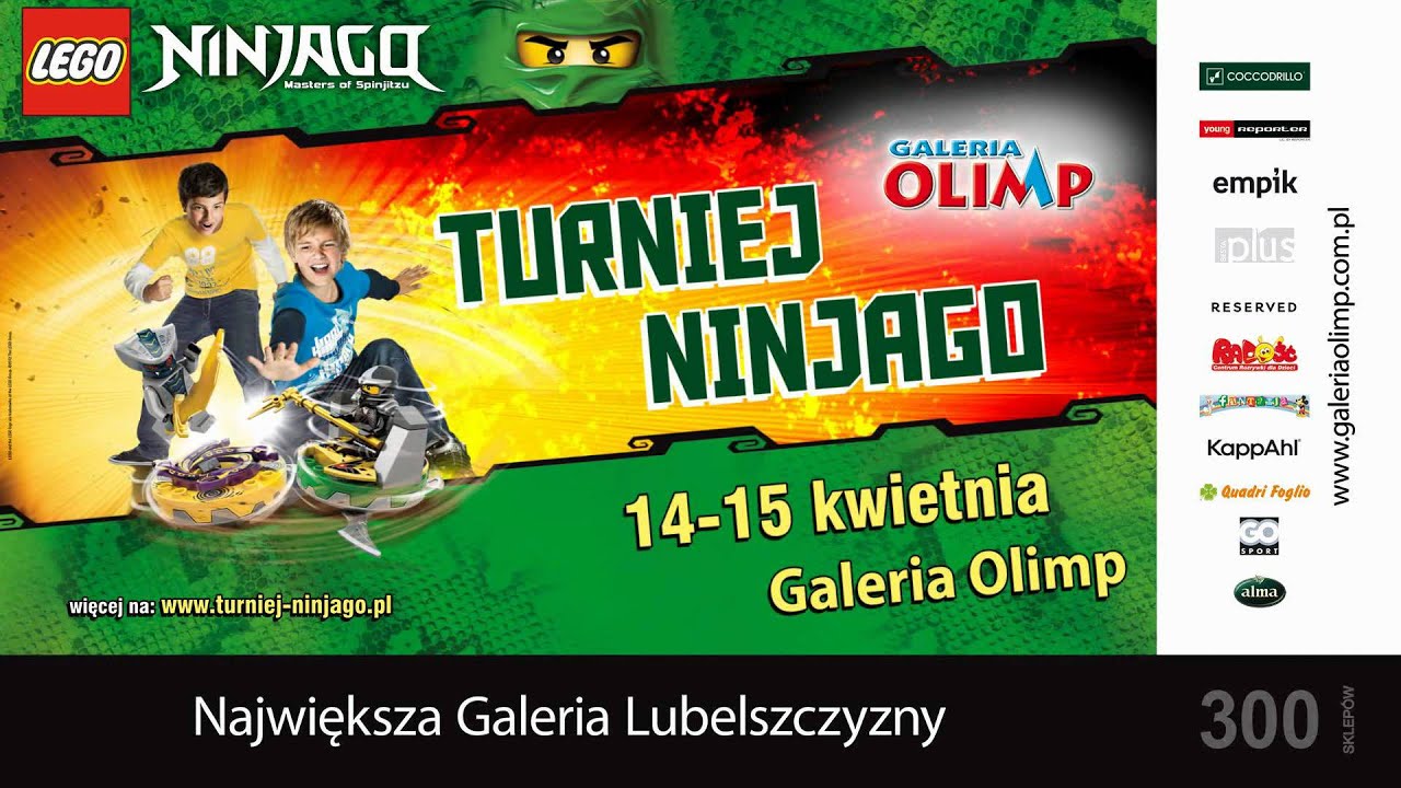 Galeria Olimp Ninjago - spot reklamowy