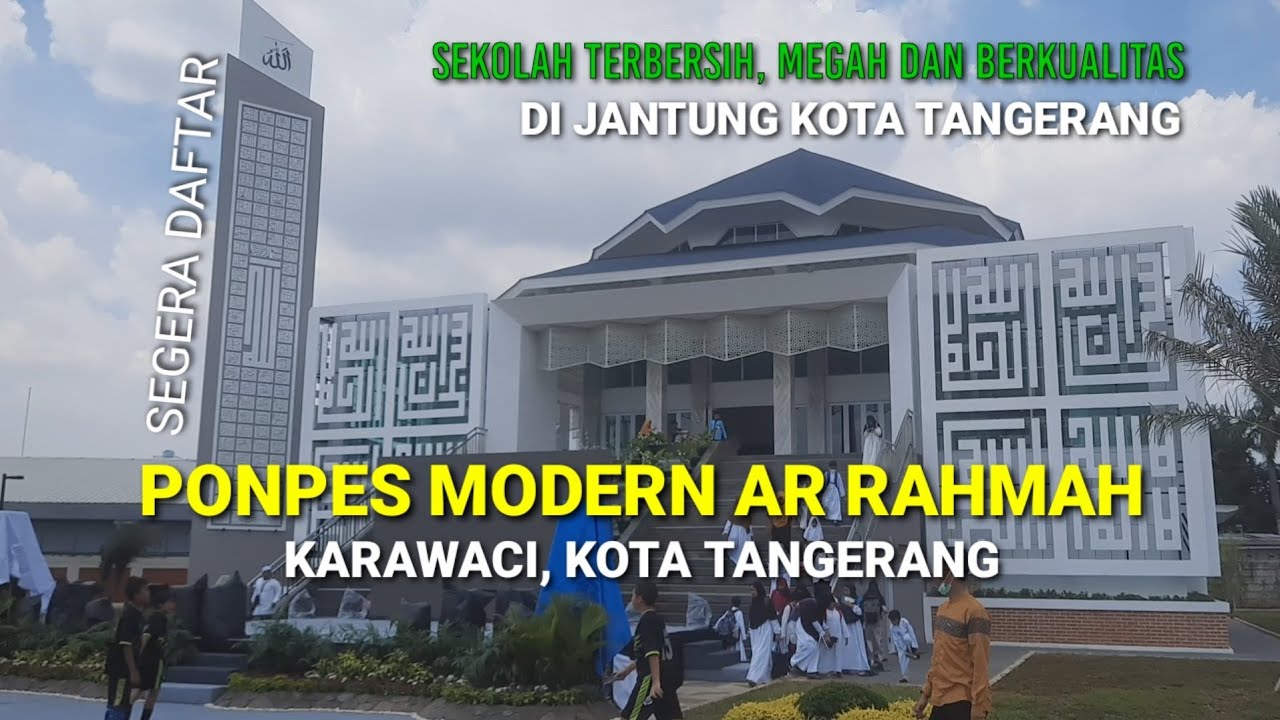 INILAH PONDOK TERBERSIH, PONDOK PESANTREN MODERN AR RAHMAH KOTA TANGERANG BANTEN #Tangerang #shorts