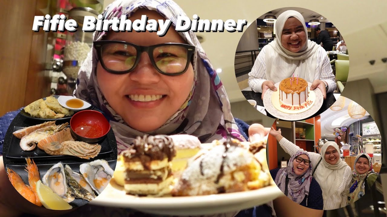 Buffet Dinner at Le Meridien Kuala Lumpur | Small Celebration for Fifie Birthday