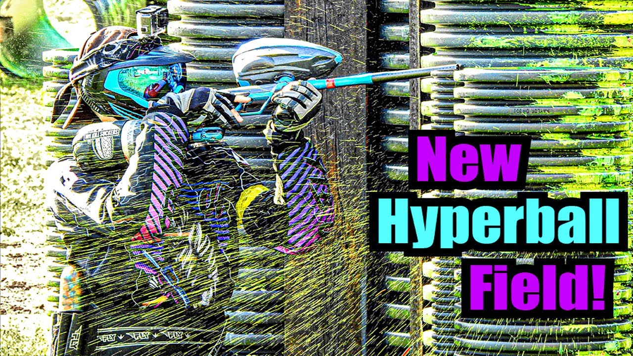 First Time Playing Hyperball | Mayhem Paintball