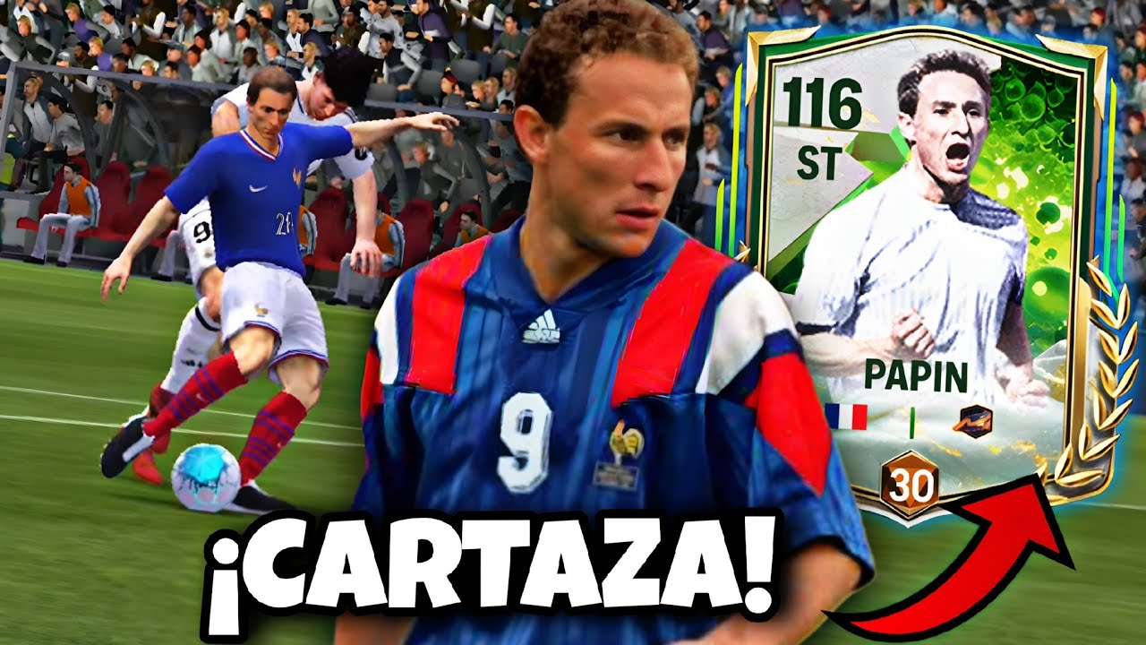 ¡LA NUEVA CARTA META de los DELANTEROS CENTRO! Pierre Papin 111 al MÁXIMO! 🇫🇷🔥