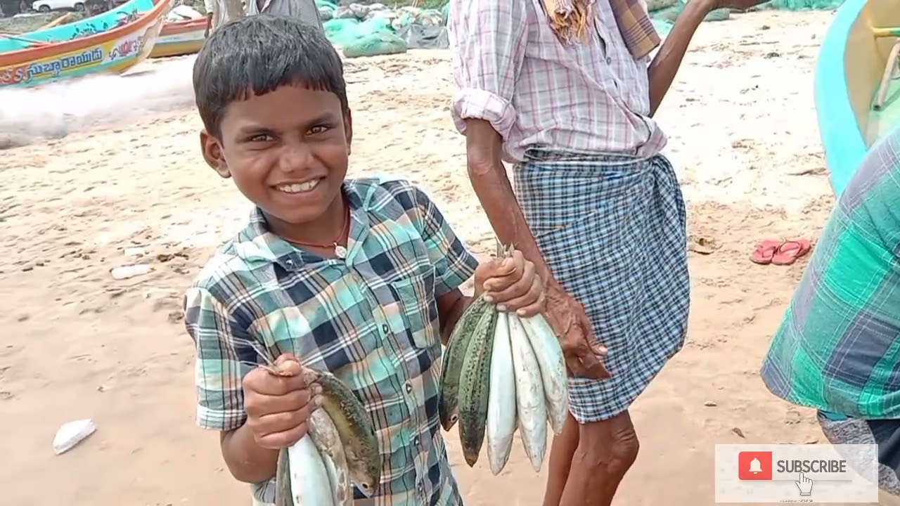 going to Ongole beach
