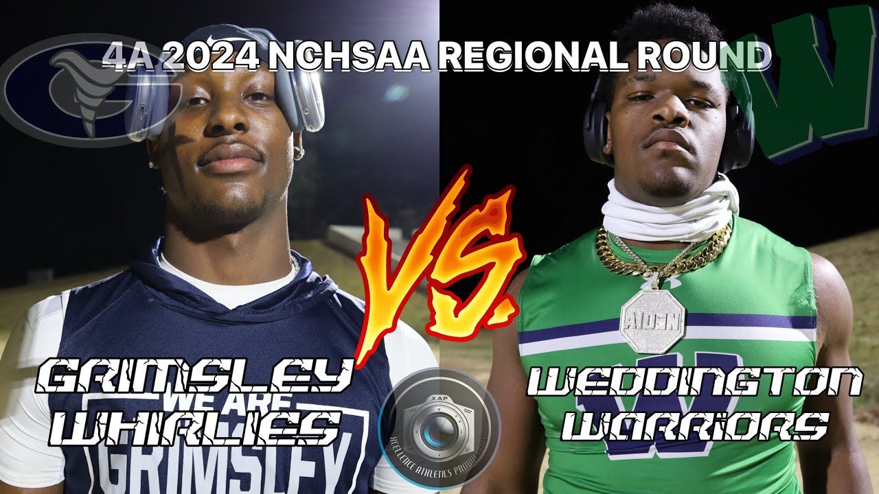 XAP FT 4A 2024 NCHSAA REGIONAL  #1 GRIMSLEY vs. #2 WEDDINGTON WHO’S GOING HOME? #xap #xaphighlights