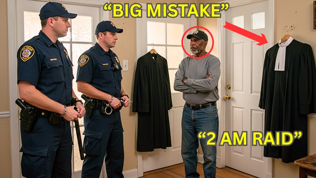 Cops Raid Black Man&rsquo;s Home at 2AM&mdash;Freeze After Spotting Judge&rsquo;s Robe on His Wall
